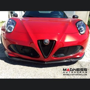 Alfa Romeo 4C Carbon Fiber Front Bumper Center Grille Frame 